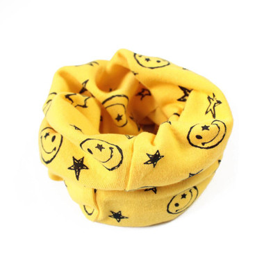New Autumn Winter Boys Girls Warm Collar Scarf Cotton O Ring Neck Wrap Scarves