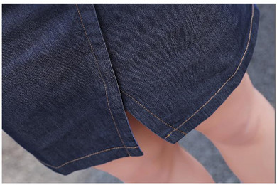 2017 New Fashion Design Sexy Hips Pencil Bodycon Dress Office Elegant Jeans Dress Ladies Slim Vintage Denim Dresses For Women