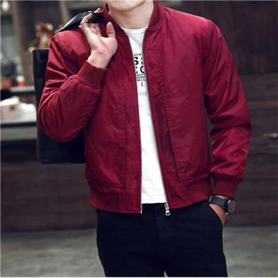 2017 NEW Fashion casual Men's Jackets Solid Fashion Coats Male Casual Stand Collar Jacket Men Outerdoor Overcoat