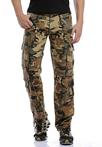 2017 New Men's Tactical Pants Military Men Man Camouflage Cargo Pants Male Overalls Casual Trousers Large Plus Size 28~38 hot