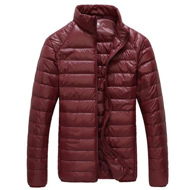 2017 New Men Winter Jacket Ultra Light 90% White Duck Down Jackets Casual Portable Winter Coat for Men Plus Size Down Parkas