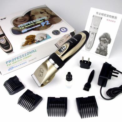 2017 Professional Grooming Kit Rechargeable Pet Cat Dog Hair Trimmer High Quality Electrical Clipper Shaver Set Haircut Machine