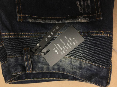2017 Proka Pnordy Brand Men Distressed Denim Jeans Masculina Casual Slim Jean Men's Destroy Biker Jeans Skinny Ripped Jean Homme