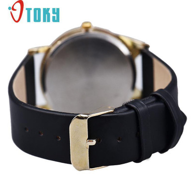 cat watch for Women Quartz Leather Band Analog Watches Cute Glasses Analog Quartz Dial Wrist Watch yj