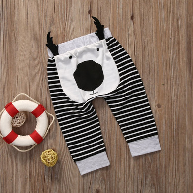 Casual Toddler Baby Bottoms Pants newborn Infant Boys Girls Cartoon Harem Pants Trousers