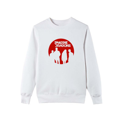 2017 Autumn New Sweatshirt Women IMAGINE DRAGONS Printed Funny Brand Tracksuit Moleton Feminino Hoody Harajuku Hoodies Femme Top