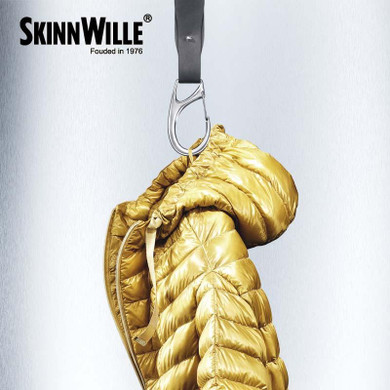 skinnwille 2016 new products down jacket in winter Women with regular in Europe and the hooded warm wind 90 white goose down