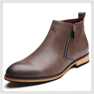 Size 38-43 Autumn Men'S Boots 2017 New Timber Boots Leather Mens Dress Boots Male Ankle Boots D30