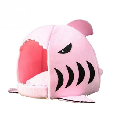 2017 New Shark Shape Dog Beds Warm Soft Dog House Pet Sleeping Bag Dog Kennel Beds For Cat House Nest Mat Pet Products