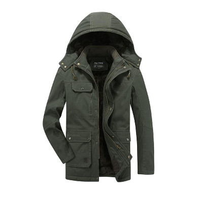 2017 Brand Men Winter Fleece Jacket Men Warm Hooded Coat Men Down Cotton Padded Clothes Jackets Male Duck Down Hooded Coats