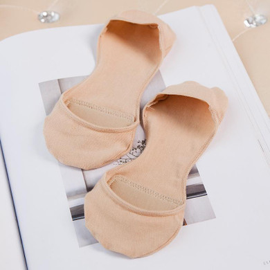 SP&amp;CITY Solid Summer Thin Boat Socks Women Invisible High Heels Socks Slippers Soft Breathable Cotton Low Short Socks Ped