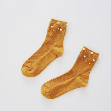 SP&CITY Fashion Design Luxury Pearl Short Socks Women Vintage Harajuku Short Socks Solid Cotton Funny Harajuku Socks Art Female SP&CITY Fashion Design Luxury Pearl Short Socks Women Vintage Harajuku Short Socks Solid Cotton Funny Harajuku Socks Art Female