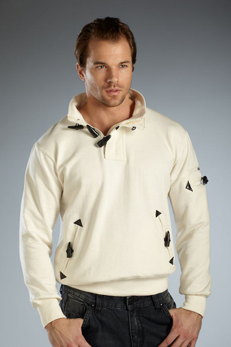 Soul Star White Adam Sweat-Jacket