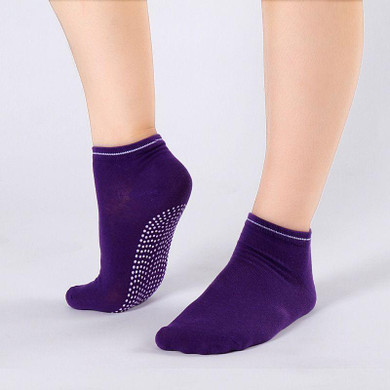 2017 High Quality Women's Fitness Pilates Socks Colorful Non Slip Massage Toe Durable Dance Ankle Grip Exercise Socks
