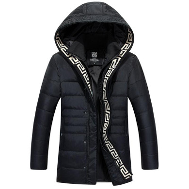 2017 High Quality Men Fashion White Duck Down Jacket Winter Casual Down Coat Parka Men Free Shipping