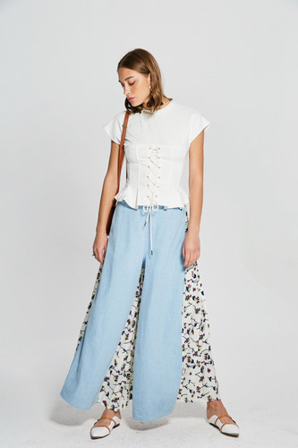 Corset Lace-Up Top TP1913