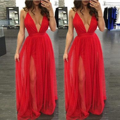 2016 Summer Women Casual Sexy Sleeveless Chiffon  Evening Party Dress Female Beach Backless Long Maxi Dress Red vestido de festa