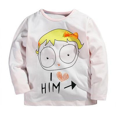2016 New T Shirt Cartoon Kids Tops Boys Girls T-Shirt Long Sleeve Clothing Casual Baby Boy Girl Tees Children Cotton Clothes