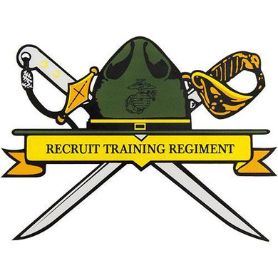 Recruit Training Regiment Clear Decal
