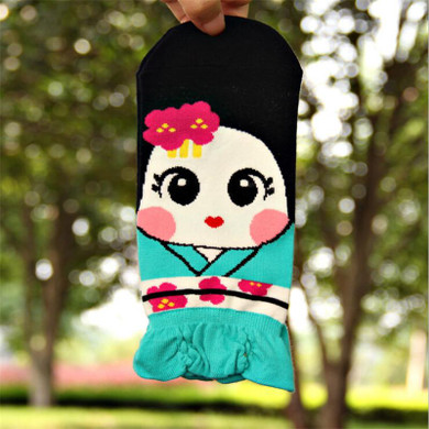 Recommend !!cartoon socks women spring summer and autumn women's funny sock high quality cotton animal socks for lady girls