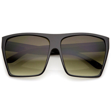 Retro Oversize Square Gradient Lens Sunglasses A554