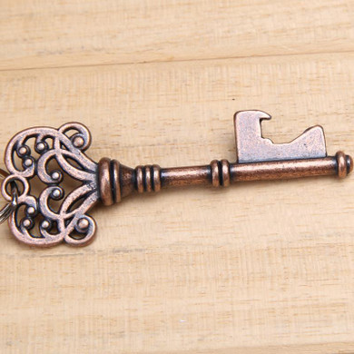 Retro Mini Bottle Openers Portable Key Shape Steel Bottle Openers Beer Wine Bottle Opener Keychain Open Tool