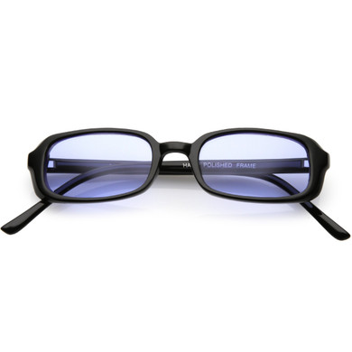 Retro Dead Stock Small Square Color Tone Lens Sunglasses C641
