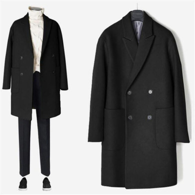 2017 New Men Windbreaker Mens Trench Coat Men Coat Casual Jacket Fashion Brand Clothing Men's Jackets Plus Size T0052