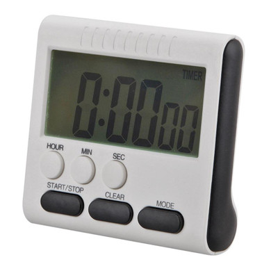 2017 new Magnetic Large LCD Digital Kitchen Timer with loud Alarm Count Up&amp; Down Clock to 24 Hours 78x73x25MM
