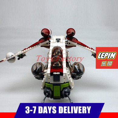 2017 New LEPIN 05041 1175Pcs Star War Republic Gunship Model Building Kits Set Blocks Bricks Compatible Toys Gift 75021