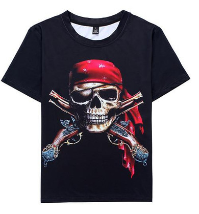 2017 new fashion Skull bone Printing Abstract t-shirt Unisex Women/Men Casual 3d t shirt for men/women harajuku tee shirt