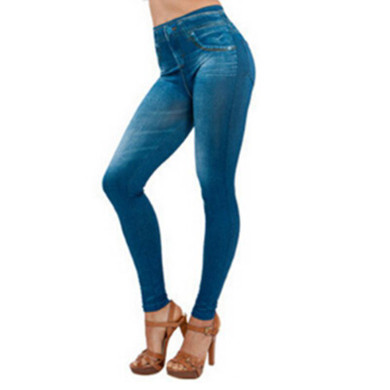 2017 New Fashion Jeans Women Pencil Pants High Waist Jeans Sexy Slim Elastic Skinny Pants Trousers Fit Lady dropshipping