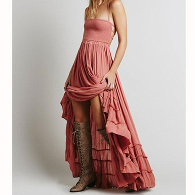 2016 summer Beach dress sexy dresses boho bohemian people Holiday long backless cotton women party hippie vestidos maxi dress