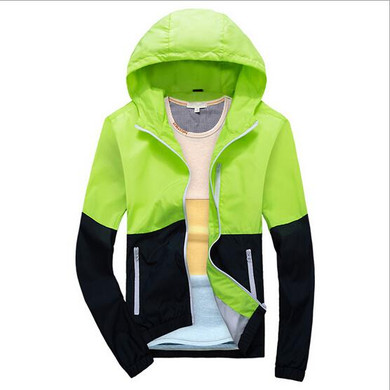 2016 spring new men's jacket sportswear Men Fashion Thin Windbreaker jacket Zipper Coats Outwear men's clothing
