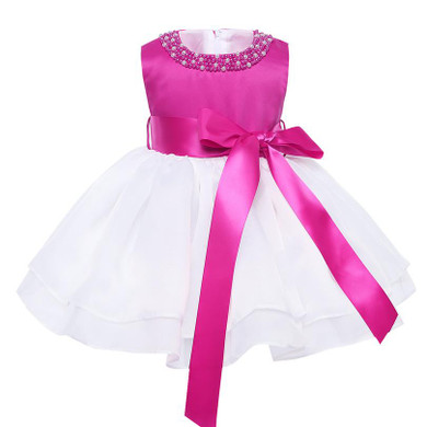 Flower Baby Girls Wedding Dress for kids 1 year Birthday dresses Baptism newborn Girls clothing infant tutu dress Child Clothes