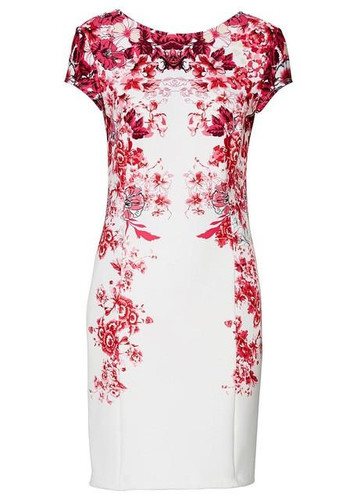 Floral Summer Dress Women 2017 Elegant Bodycon Women Dress New Fashion Casual Silver Purple Red Ladies Vestidos Backless Dress
