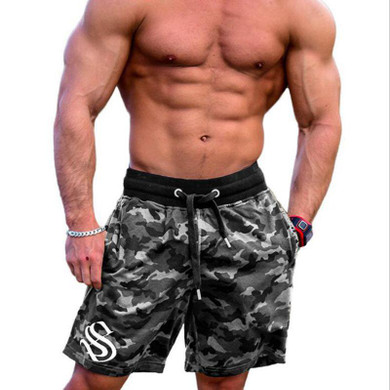 2017 summer shorts military winds camouflage shorts men's casual cotton men's fitness beach shorts