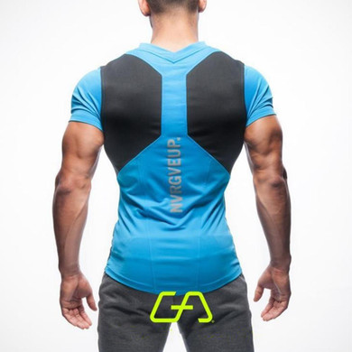 2017 Summer short-sleeve t-shirt men gyms sporting fashion tshirt homme t shirt men fitness crossfit camisetas t-shirt men