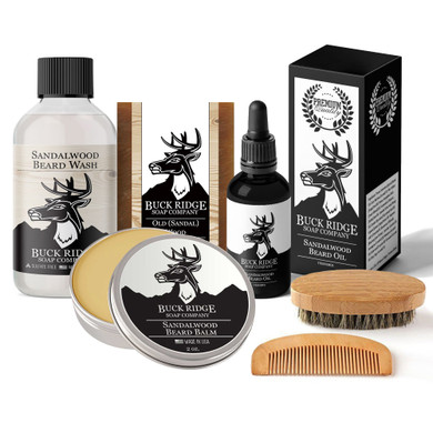 [Valentines Special - for Him] Buck Ridge Grooming & Trimming Set™: All Natural Beard and Body Care Gift Sets