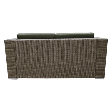 2017 Wicker Garden Sofa Poly Rattan Mid Century Outdoor Furniture