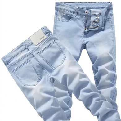 2016 New Arrival Fashion Casual Slim Straight Designer Denim white bp Jeans Men,Retail & Wholesale skinny jeans men