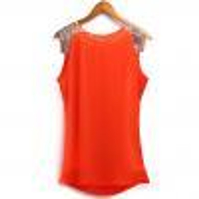 Evening Party Beach Short Mini Dresses One Pieces Fashion Sexy Women Clothes Summer Casual Sleeveless Chiffon Dress Orange