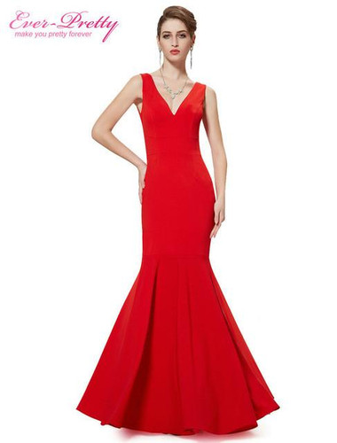 Evening Dresses Ever Pretty HE08290 Women Dresses Sexy V-neck 2017 Vestido De Festa Longo Evening Dress Evening Gown
