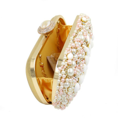 Evening Bags Women Clutch Bags Evening Clutch Bags Wedding Bridal Handbag Singer Side Beaded Fashion Rhinestone Purse Sg123