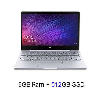 English Xiaomi Mi Laptop Notebook Air 13 Pro Intel Core i7-6500U CPU 8GB DDR4 RAM Intel GPU 13.3inch display Windows 10 SATA SSD