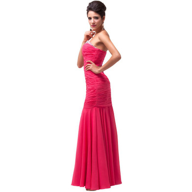 Grace Karin Mermaid Evening Dress Cheap Elegant Sweetheart Deep Pink Formal Prom Dress Long Party Gowns 2017 CL6060 Clearance Grace Karin Mermaid Evening Dress Cheap Elegant Sweetheart Deep Pink Formal Prom Dress Long Party Gowns 2017 CL6060 Clearance
