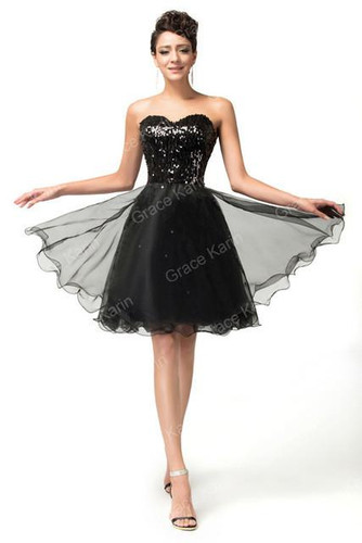 Grace Karin Gold Black Sequins robe de Cocktail Dresses 2017 Short Gown Homecoming Party Dresses Mini Prom Coctail Dress 2513