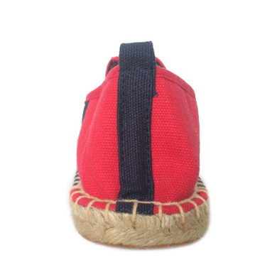 Canvas Shoes for Men Fashion Hemp Fisherman Shoes Classic Stripe Fashion Men's Canvas Shoes Male Brand Loafers Red Black K032