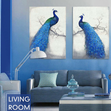 Canvas Prints Home Decor Modern Animal Wall Art Painting Peacock Unframed Modern Vintage Blue Peacock Wall Painting Branch Canvas Prints Home Decor Modern Animal Wall Art Painting Peacock Unframed Modern Vintage Blue Peacock Wall Painting Branch