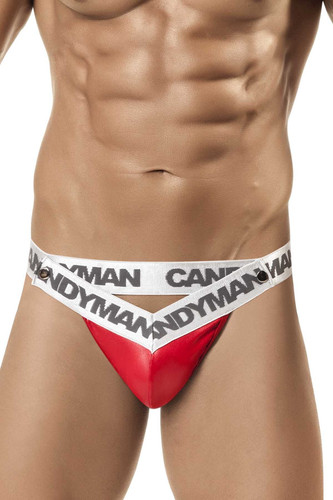 Candyman Red Snap Thong